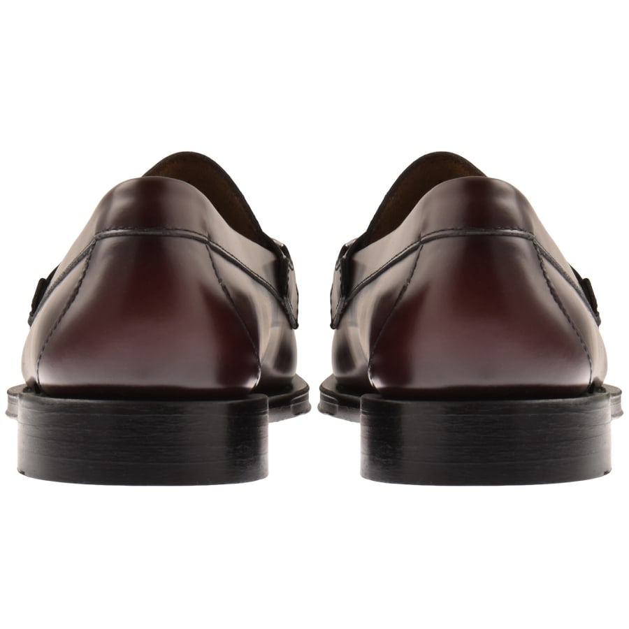 Bass Weejuns Men s Lincoln Tassel Horse Bit Loafer in Wine Leather Size UK 8 END Clothing